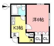 メゾンコスモスの間取り画像