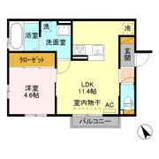 ロイヤルDの間取り画像