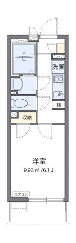 クレイノ春日の間取り画像
