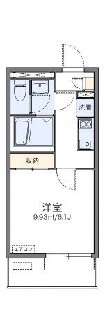 レオネクストNISHIGAIⅢの間取り画像