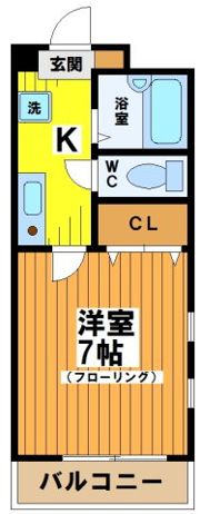 ウィリアムヒルズ高井戸の間取り画像