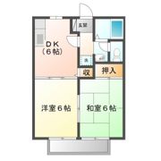 グレース山手 Cの間取り画像