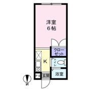 リーフ津島京町の間取り画像