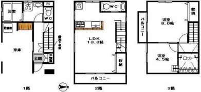 エリーゼの間取り画像