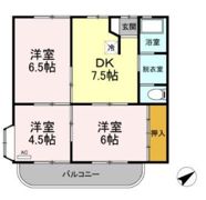 ハイム西原の間取り画像