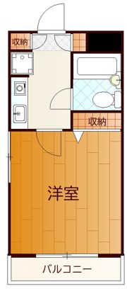 ラレーブ日野の間取り画像