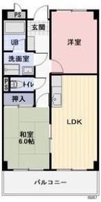 リンピア中道の間取り画像