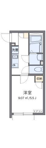 クレイノエスポワールの間取り画像