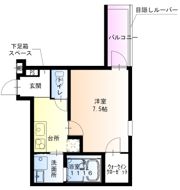 フジパレス豊里中央公園Ⅰ番館の間取り画像