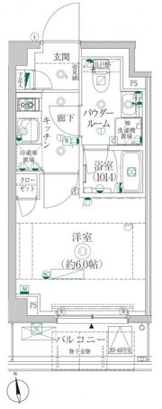 クレイシア横浜ヴェールの間取り画像
