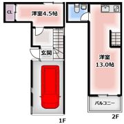 アクアプレイス大阪レジェンドⅡの間取り画像