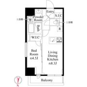 CLK南千住の間取り画像