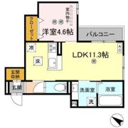 campanella江波二本松の間取り画像