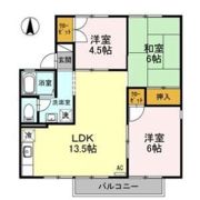 エクセレントサカウエ A棟の間取り画像