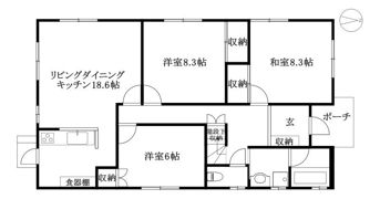 Grand Soleil（1階のみ賃貸）の間取り画像