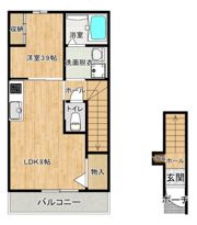 エルミタージュの間取り画像