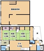 逢坂1丁目貸家の間取り画像
