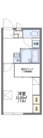 レオパレスグリーンヒルズライフの間取り画像