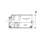 ザ・グラヴィティ新宿の間取り画像