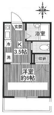 アルトハイデⅠの間取り画像