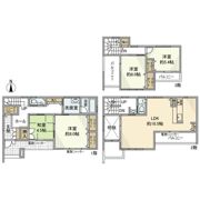 竹越1丁目戸建の間取り画像
