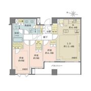 ザ・パークハウス千代田六番町の間取り画像