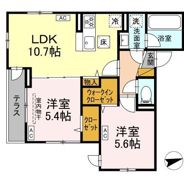 (仮称)D-ROOMトリシア市川東大和田1丁目の間取り画像