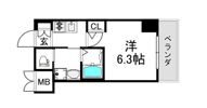 エステムコート梅田北IIゼニスの間取り画像