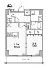 レオーネ錦糸町Ⅱの間取り画像