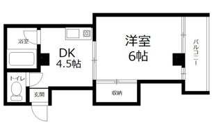 上原ビルの間取り画像