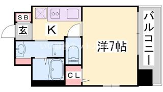 グランメール灘の間取り画像