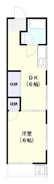 大谷マンションの間取り画像