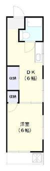 大谷マンションの間取り画像