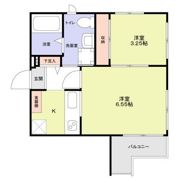 ルーブル三鷹参番館の間取り画像