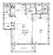 ブランシュオレの間取り画像