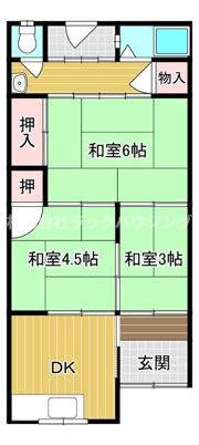 中東平家の間取り画像