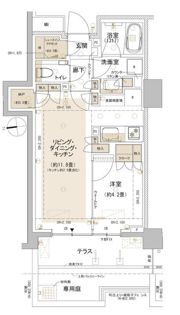 パークホームズ東中野の間取り画像