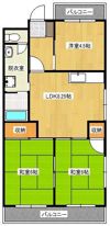 シャトレ中井の間取り画像
