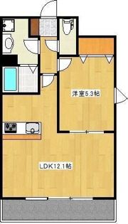 クロノス25上熊本の間取り画像