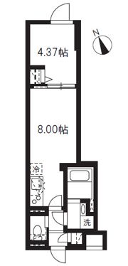エルファーロ駒沢大学の間取り画像