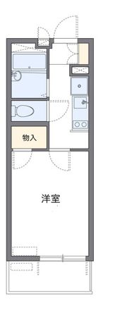 レオパレスアステック Ⅱの間取り画像
