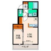 ベルリードUの間取り画像