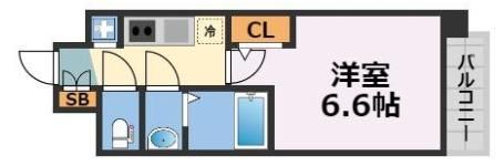 SERENiTE谷四の間取り画像