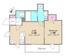 ルポルトボヌールの間取り画像