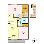 La・Luce Keyaki Bの間取り画像