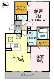 アメニティー東雲の間取り画像