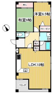 リュミエ山科の間取り画像