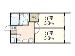 メゾンドルポ吉見園の間取り画像