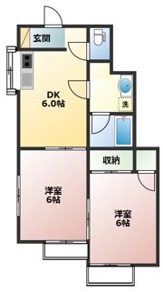 クラルテ霞ヶ関の間取り画像