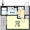 ベイルーム小田原の間取り画像